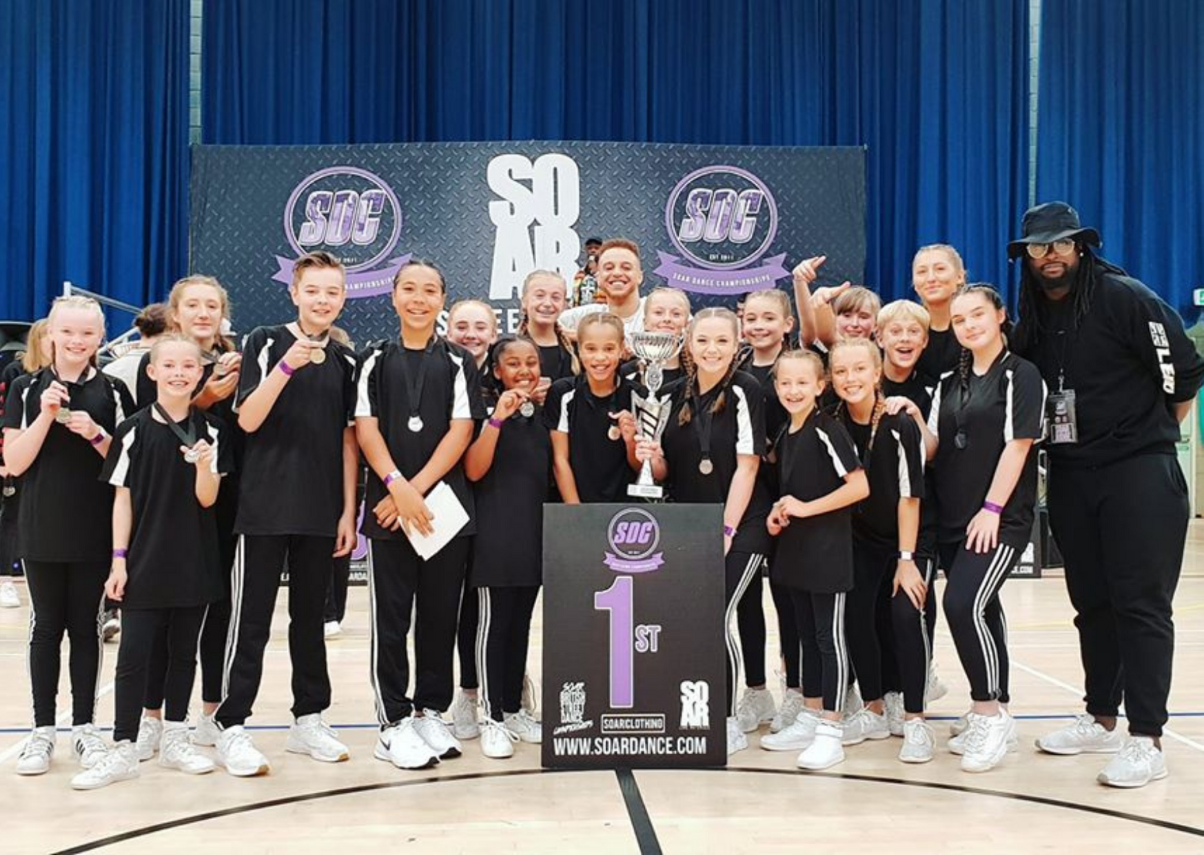 Crawley Dance Crew get First Place at the South East Street Dance Championships