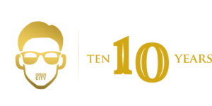 10 year anniversary logo